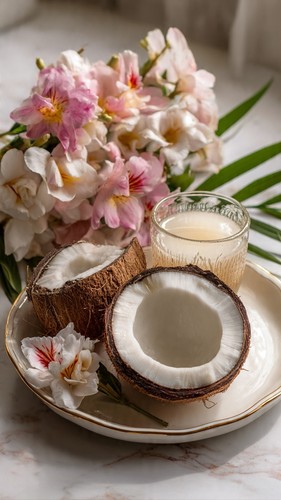 Cocco fresco con guscio - fresco,