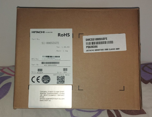 Hitachi 00055sfe inverter - s1-00055sfe,